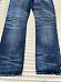 Polo Ralph Lauren Varick Slim Straight Paisley Patchwork Ripped Blue Jeans 34x34