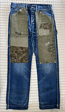 Polo Ralph Lauren Camo Patchwork Jeans Size 34x34