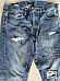 Polo Ralph Lauren Sullivan Slim Patchwork  Blue Jeans 34 x 34