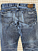 Polo Ralph Lauren Varick Slim Straight Patchwork Ripped Blue Jeans Mens 34x34