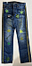 Rare Polo Ralph Lauren Varick Slim Straight High Times Blue Jeans Mens 34x34